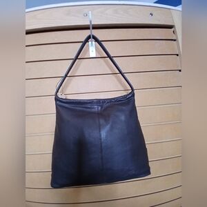 The SAK Mahogany Elliott Lucca Pebbled Leather Shoulder Bag